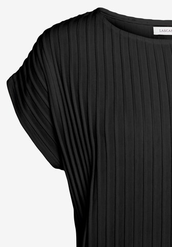 LASCANA Shirt in Schwarz