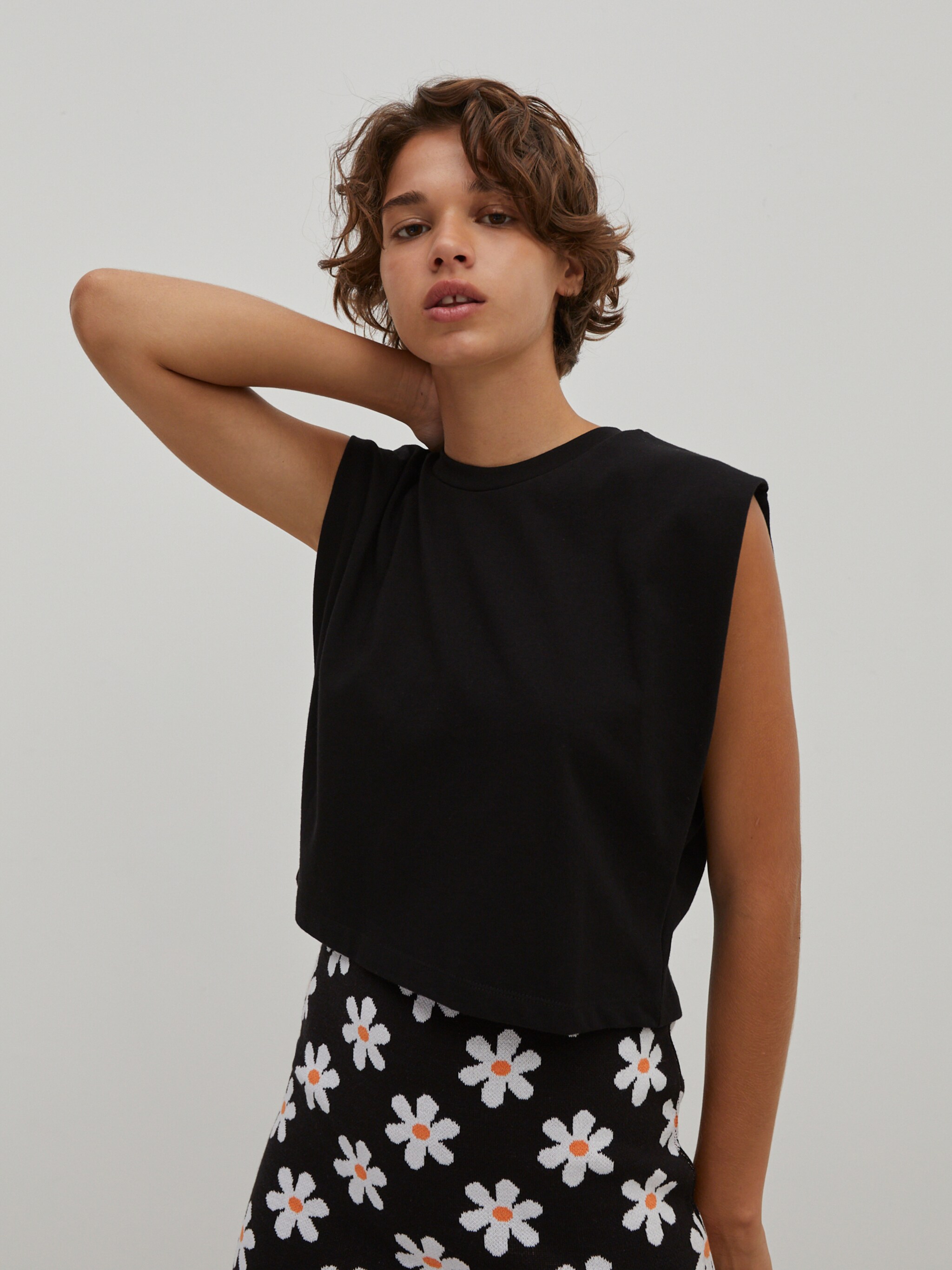 EDITED Produits Haut 'Milena' noir