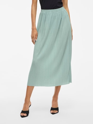 VILA Rok 'VIPLISA' in Blauw: voorkant