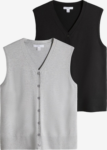 Cardigan The Set en gris : devant