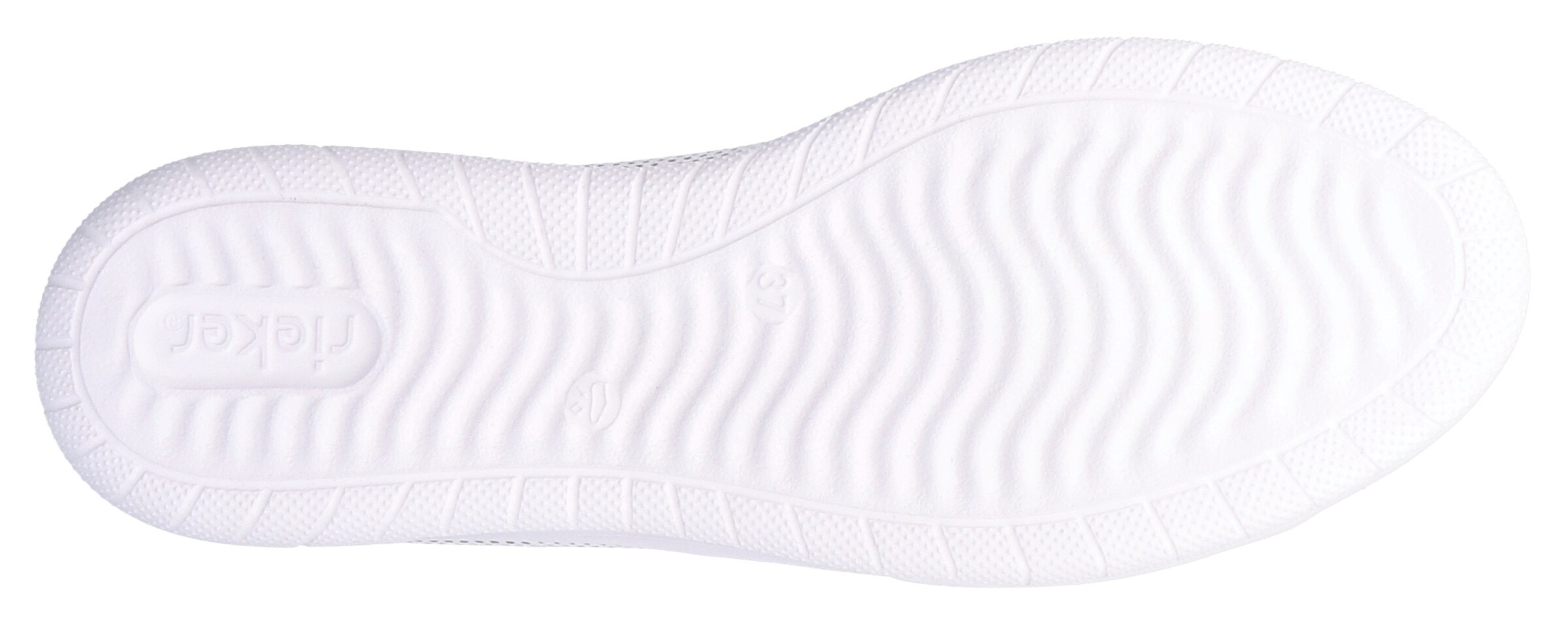 Baskets basses Rieker en blanc