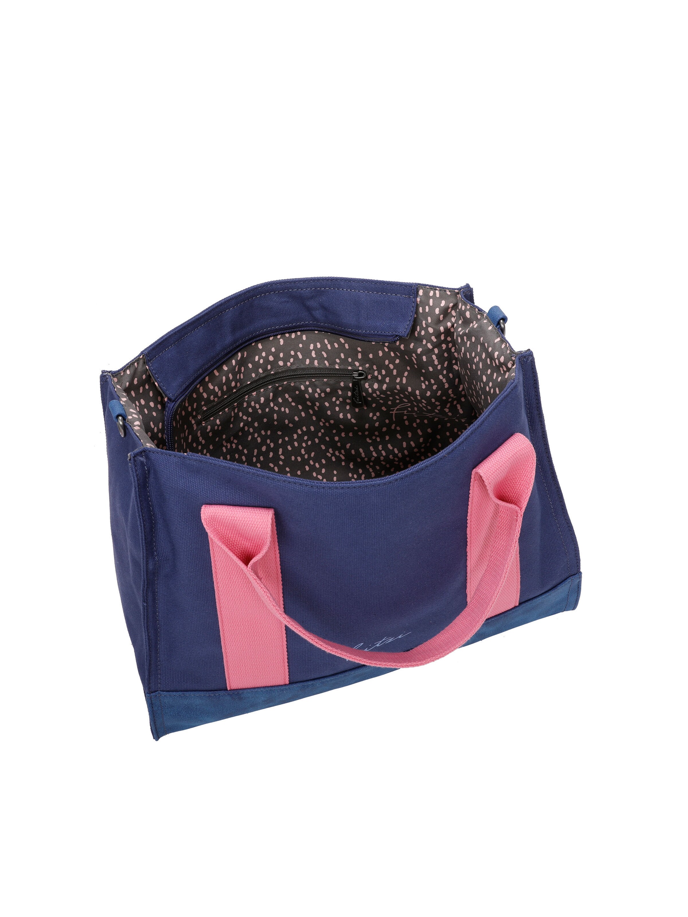 Fritzi aus Preußen Canvas Tote Bag in Blau