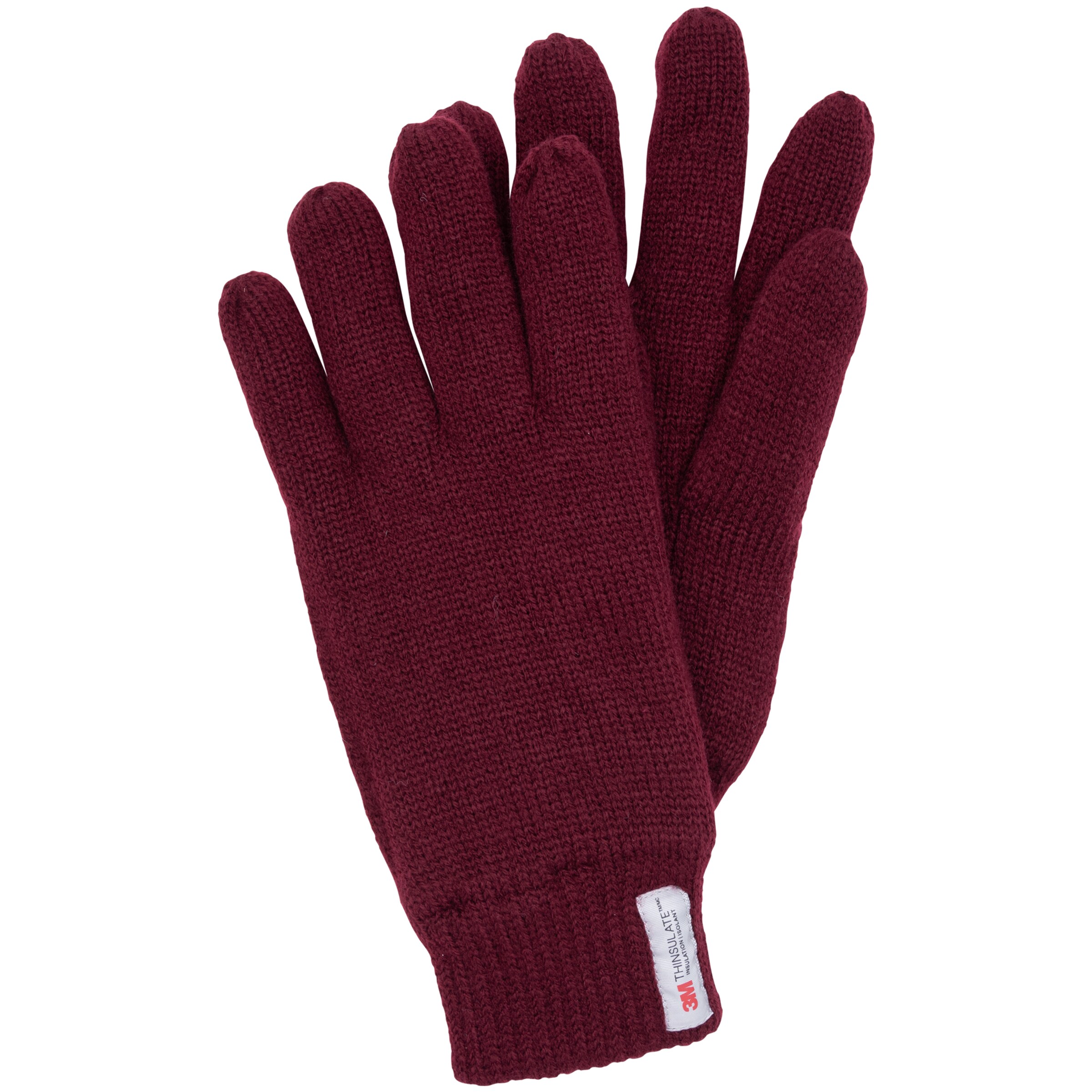 INDICODE JEANS Full Finger Gloves 'Jason' in Red: front
