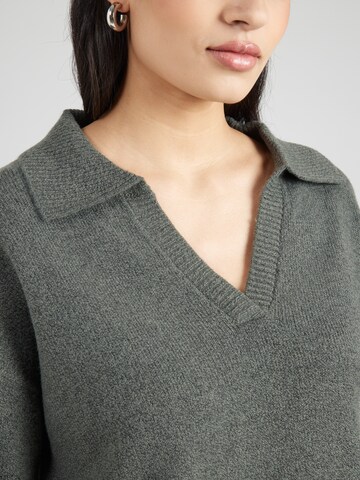 PIECES Pullover 'PCMALOU' in Grau