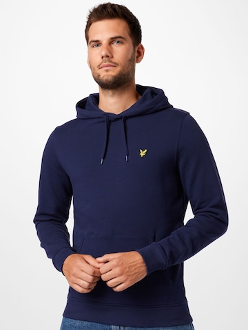 Lyle & Scott - Sweatshirt em azul: frente