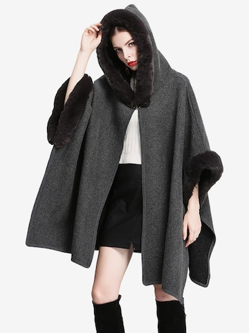 Magicshe Cape 'Cape mit Kapuze' in Grey: front