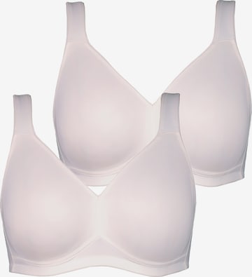 Ulla Popken BH in Weiß: Vorderseite