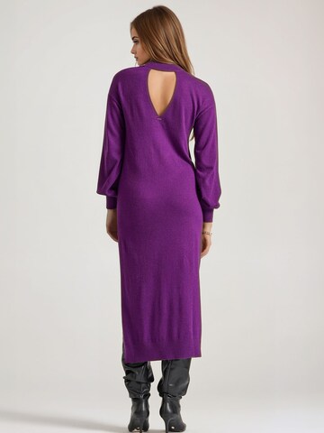 Funky Buddha Knit dress in Purple