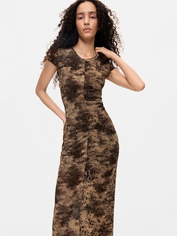 Desigual Obleka | rjava barva