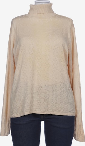 Diane von Furstenberg Pullover XXXL in Beige: predná strana