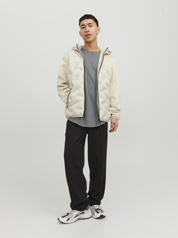 T-Shirt 'Enoa' JACK & JONES en gris
