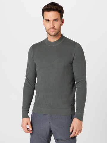 No Excess Sweater in Grey: front