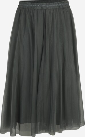 Guido Maria Kretschmer Curvy Skirt 'Kacie' in Grey: front