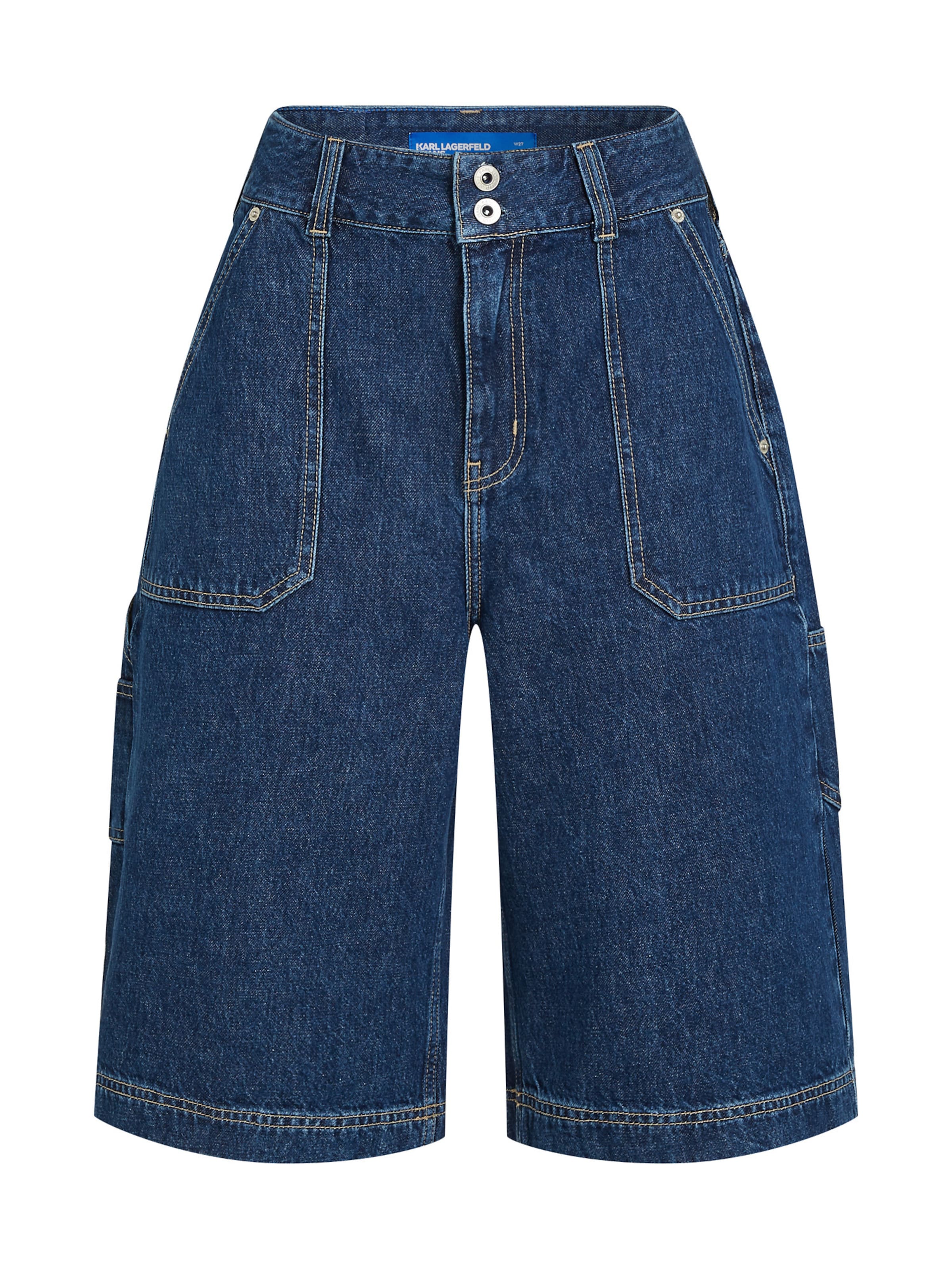 Wide leg Jeans di KARL LAGERFELD JEANS in blu: frontale