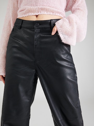 Monki Regular Pants in Black