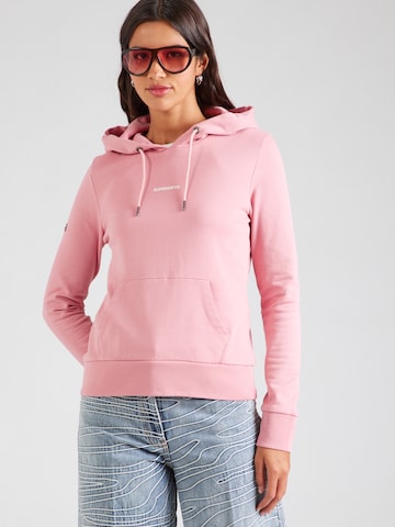 Superdry Majica | roza barva: sprednja stran