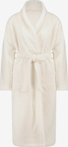 Hunkemöller Long Bathrobe in White: front