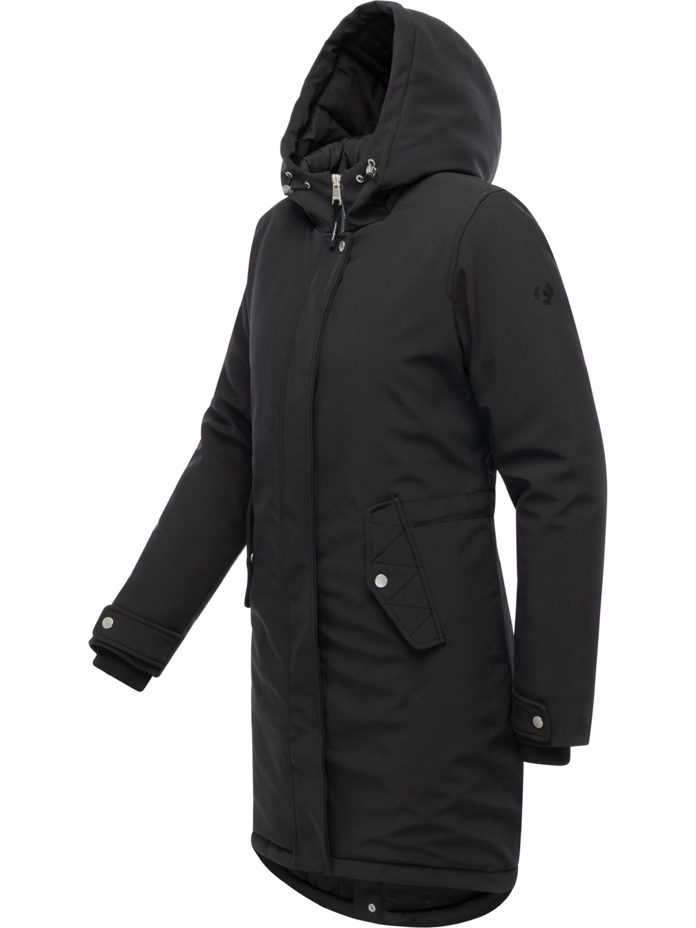 Manteau d’hiver Ragwear en noir