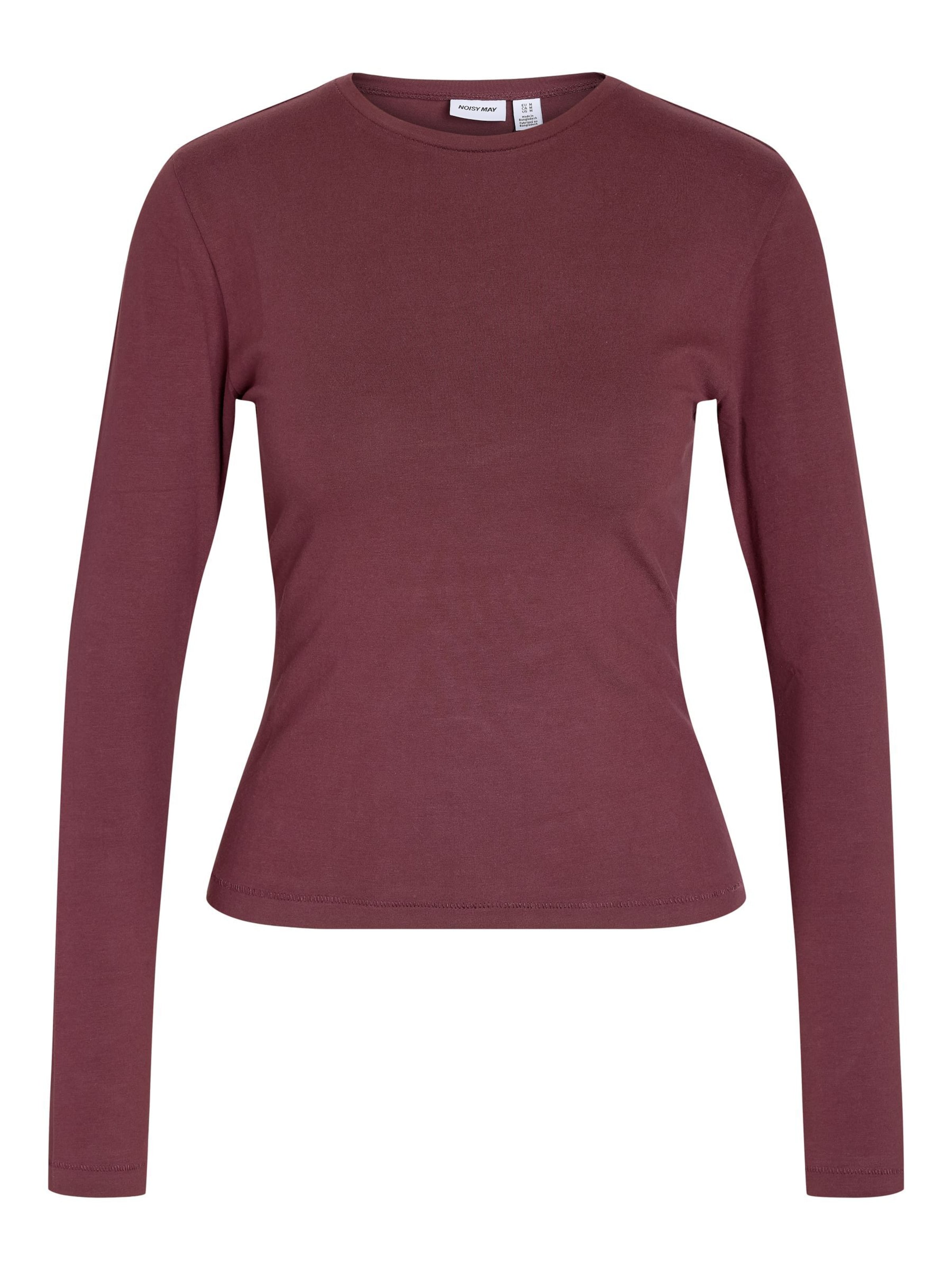 Noisy may Shirt 'NMAdriana' in Rot: Vorderseite