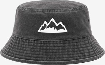 Neverless Hat 'Mountain' in Black: front