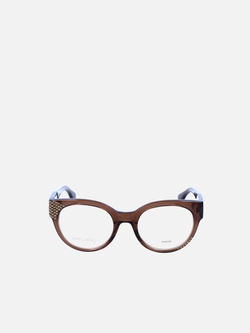 JIMMY CHOO - Gafas en marrón: frente