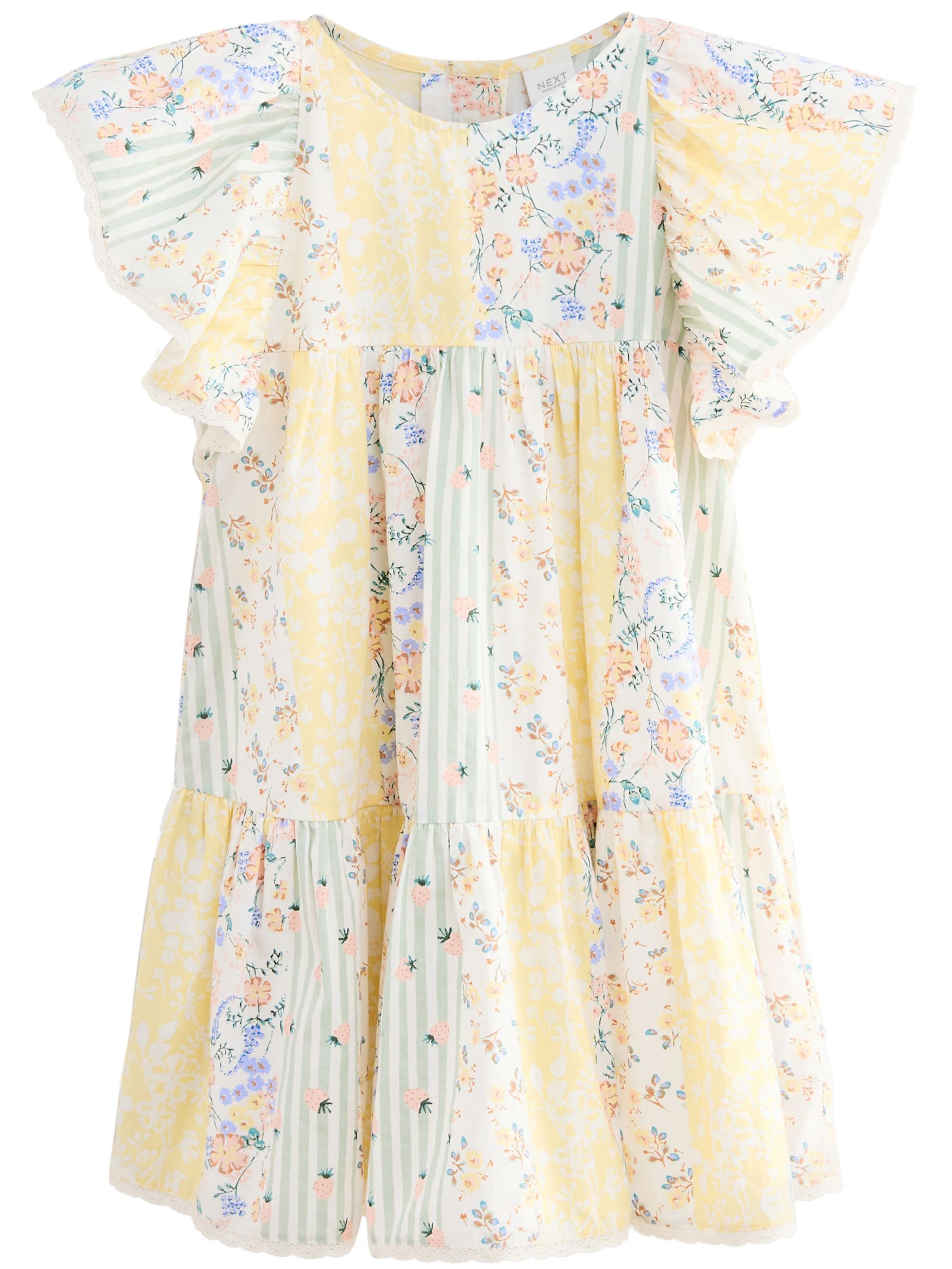 Next Платье в Желтый: спереди
