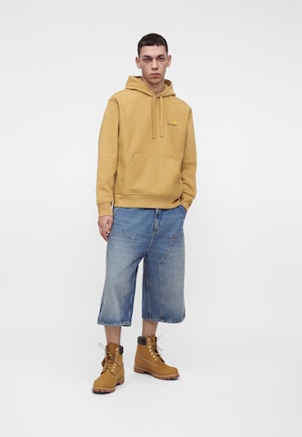 Carhartt WIP Sweatshirt 'American Script' i beige