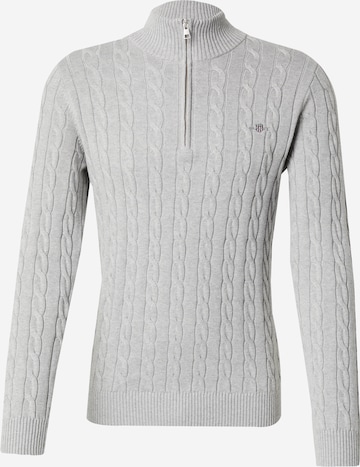 GANT - Jersey en gris: frente