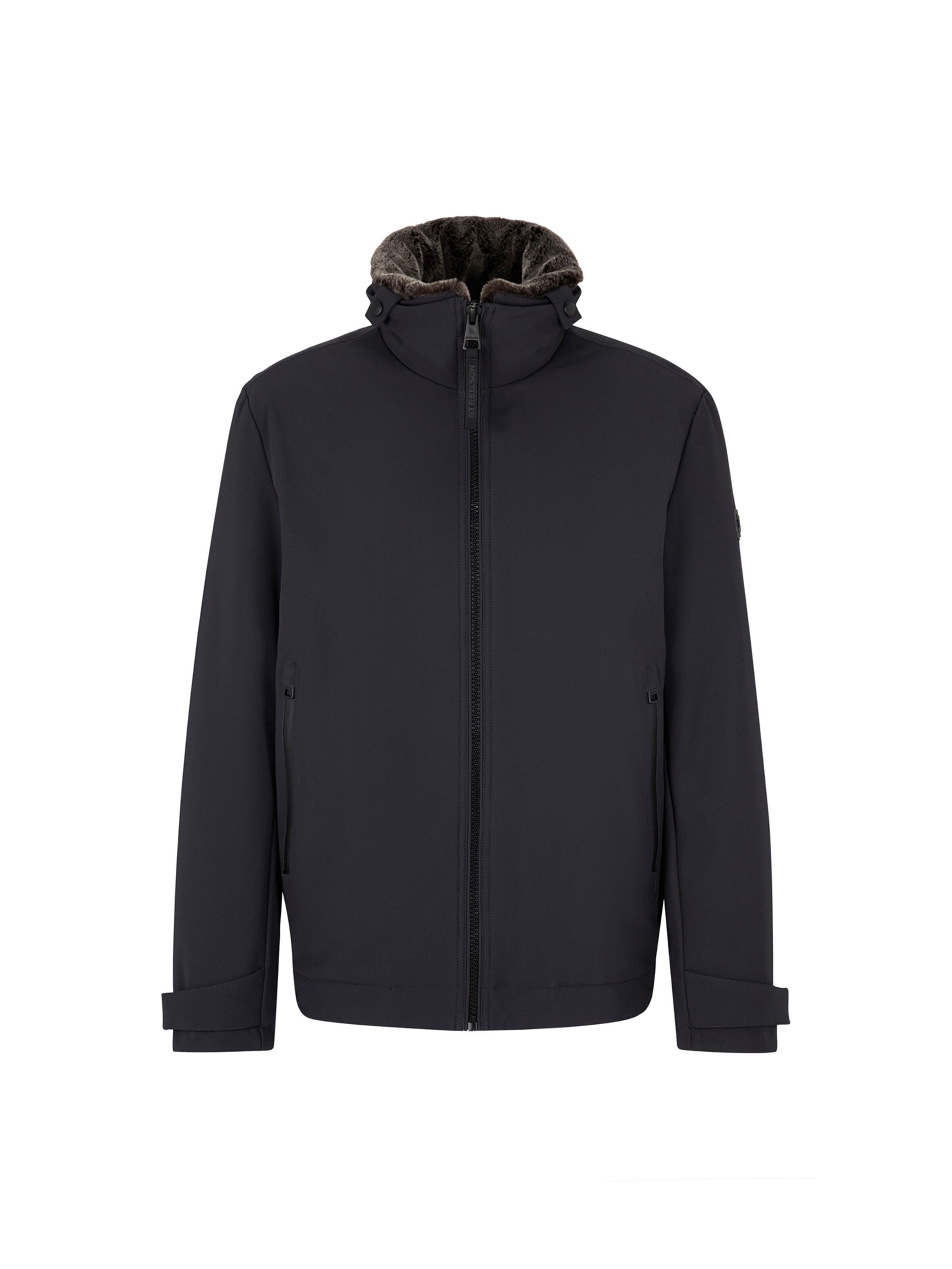 STRELLSON Winter Jacket 'Lucca' in Blue: front