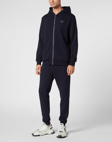 Veste de survêtement 'Iconic' Philipp Plein en bleu