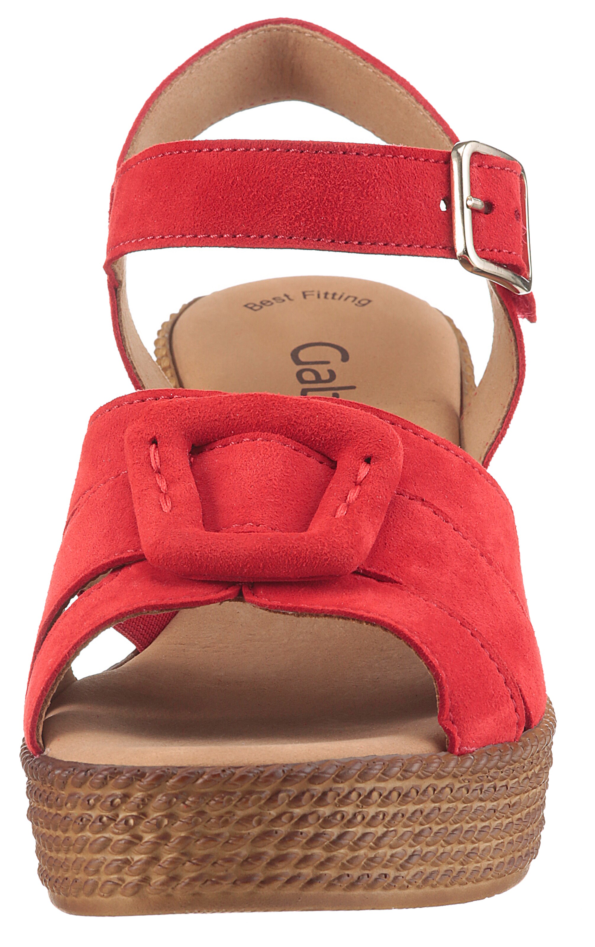 GABOR Sandale in Rot