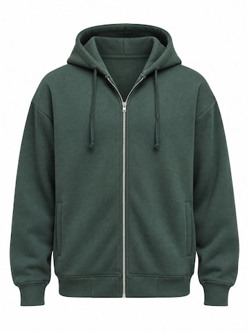 Veste de survêtement 'Sweatshirts' Grimelange en vert : devant