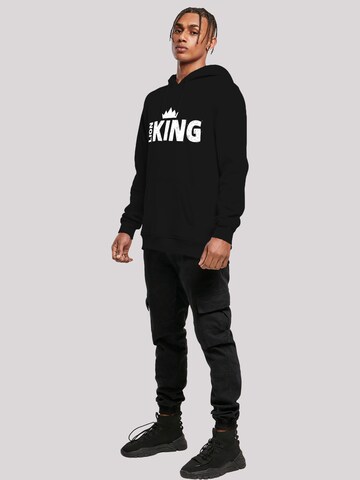 F4NT4STIC Sweatshirt 'Disney König der Löwen Movie Crown' in Zwart