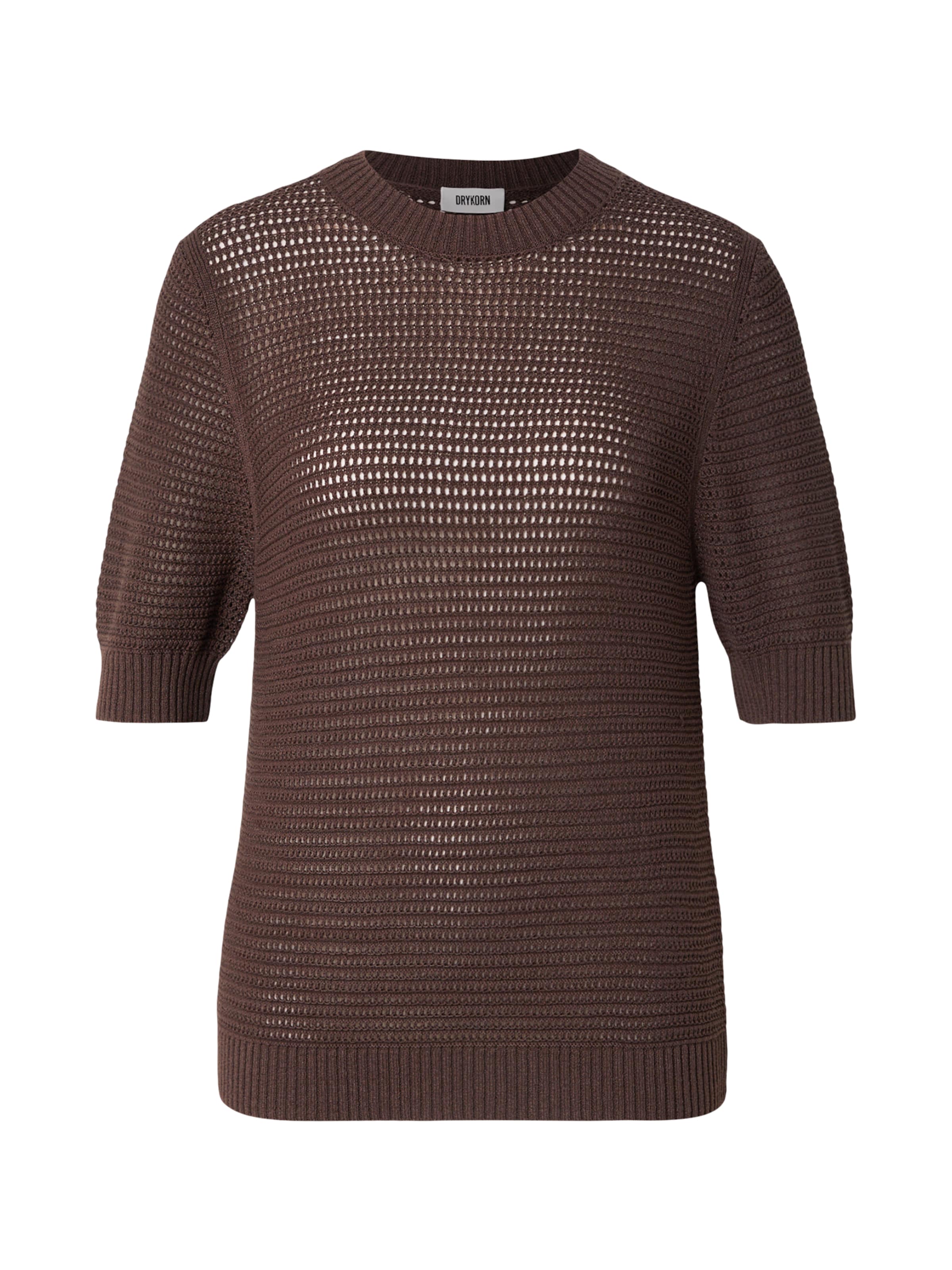 Pull-over 'SANIDY 10' DRYKORN en marron : devant
