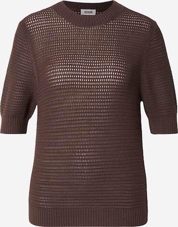 Pull-over 'SANIDY 10' DRYKORN en marron : devant