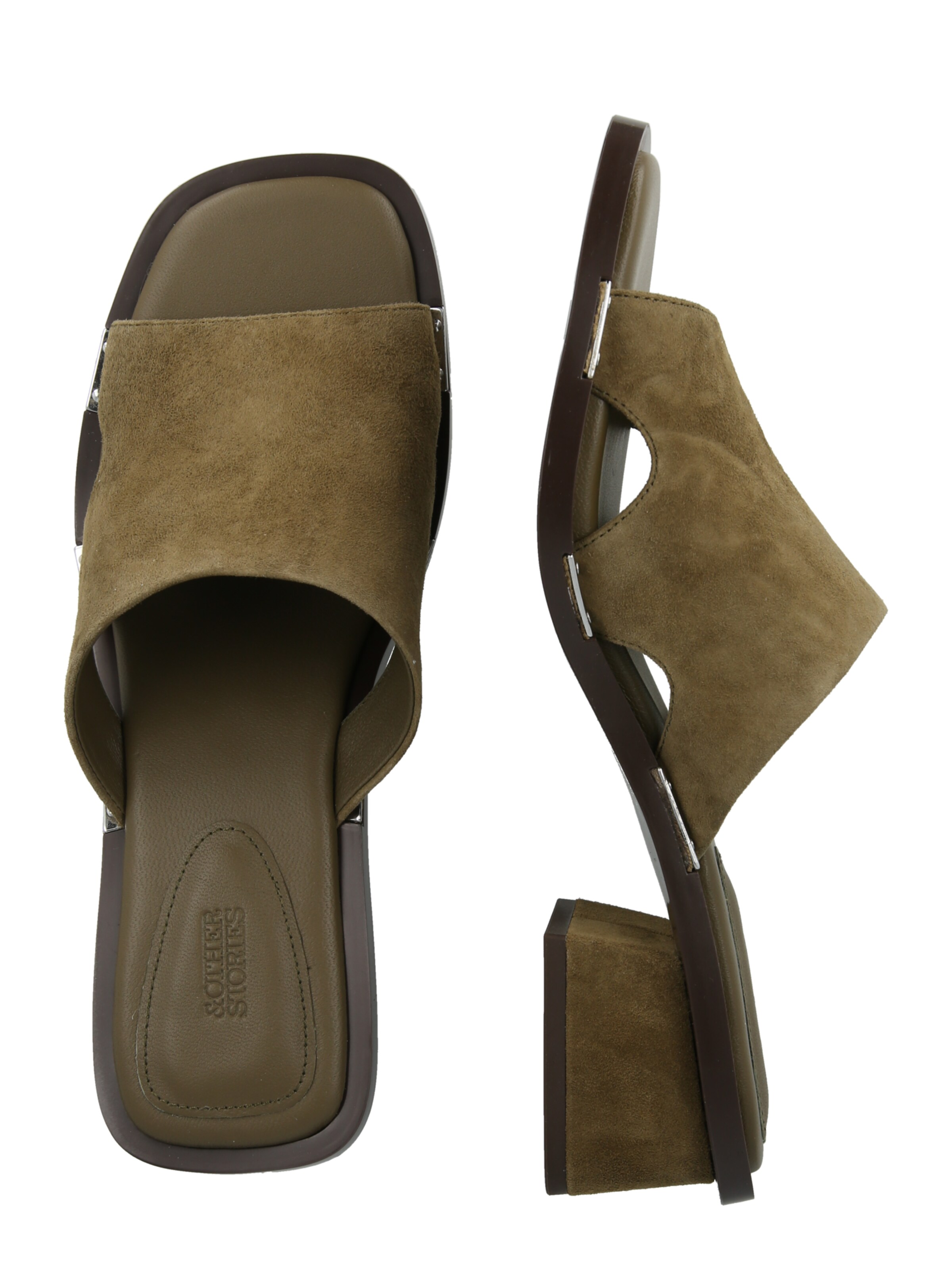 & Other Stories Pantofle – zelená