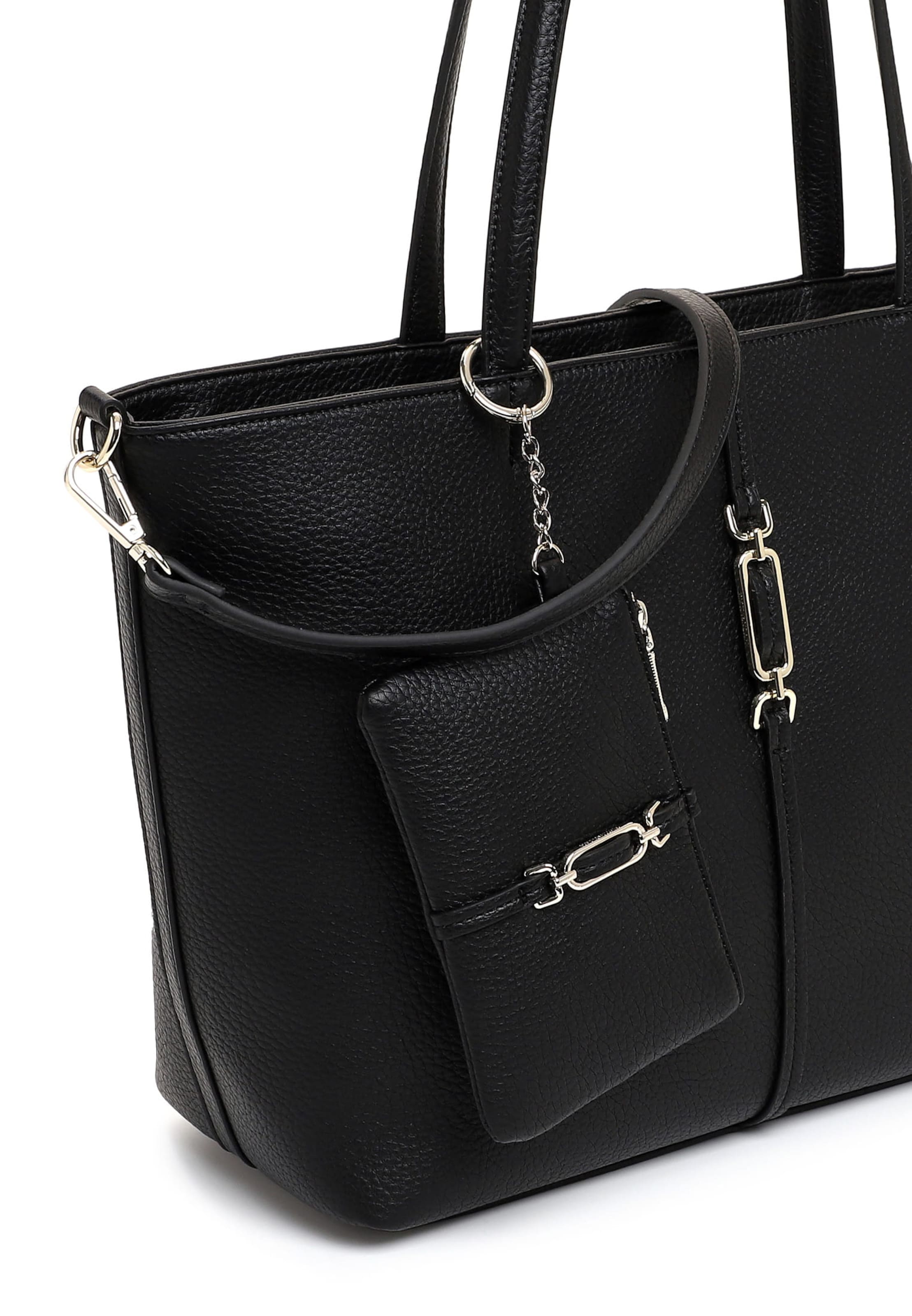 Emily & Noah Shopper 'E&N Lewe' in Schwarz