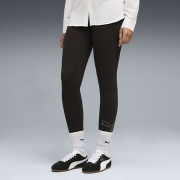 PUMA Regular Hose in Schwarz: Vorderseite