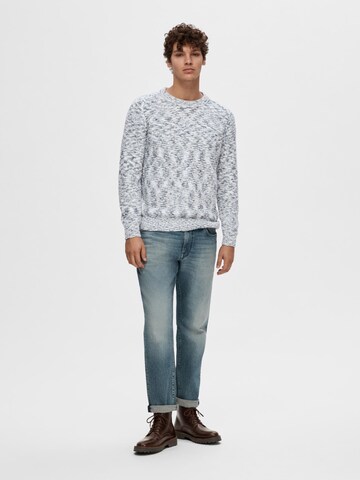 Pull-over SELECTED HOMME en blanc