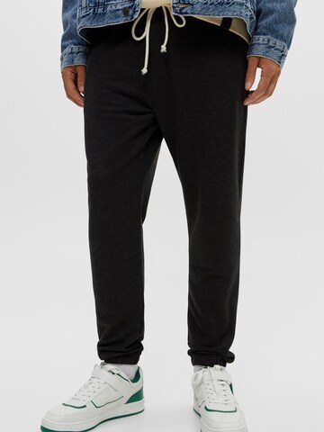 Pull&Bear Tapered Pants in Grey