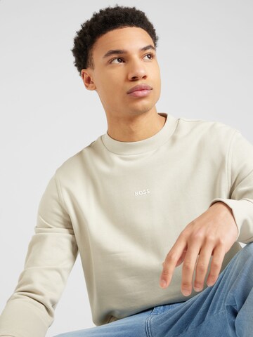 BOSS Sweatshirt in Beige