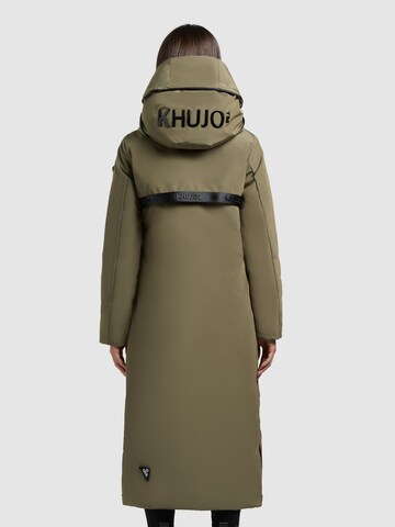 khujo Winter Coat 'LOFI3' in Green
