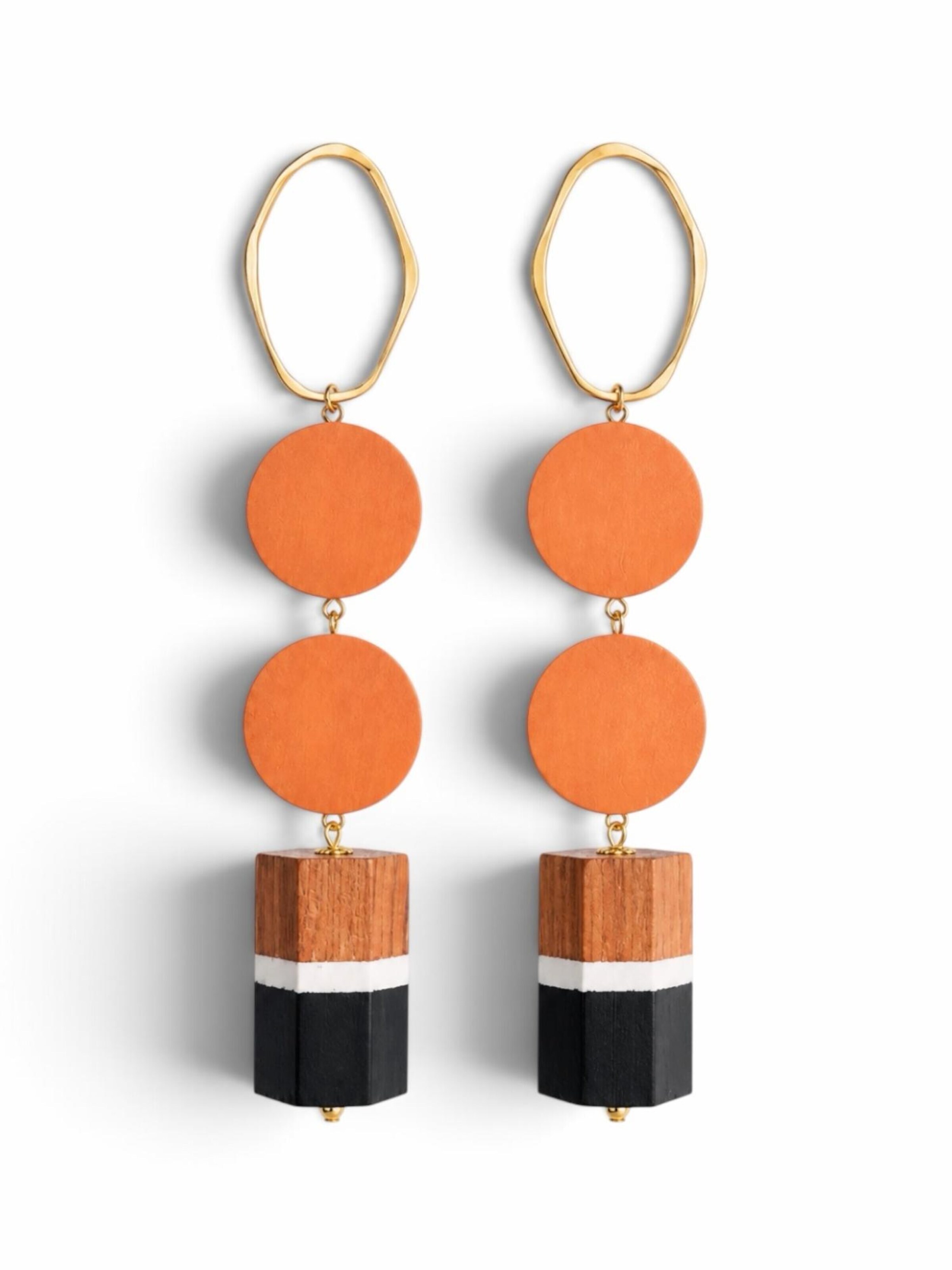 Elena Athanasiadou Earrings in Orange