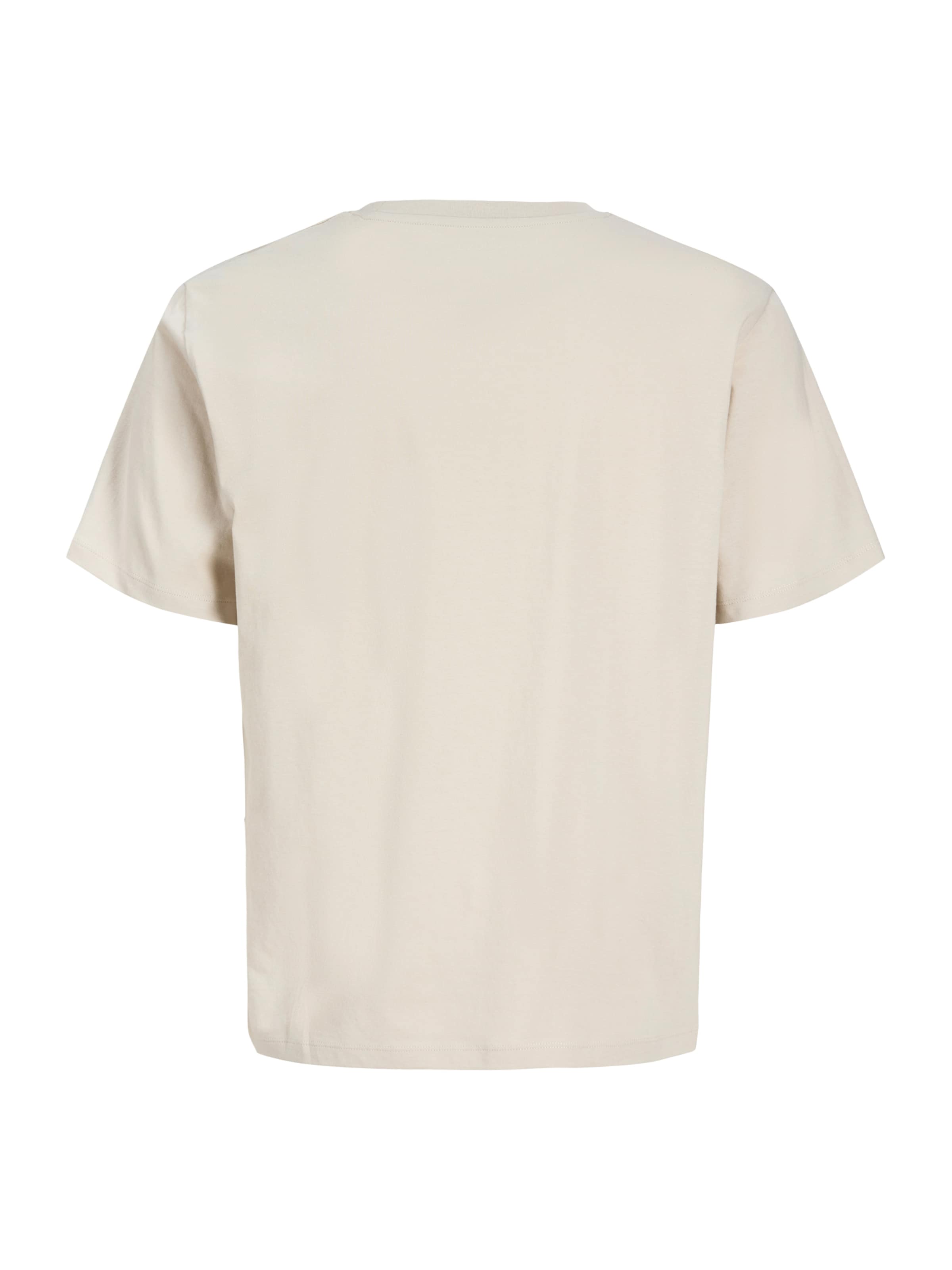 T-Shirt 'JJDEVIN DAYTONA' JACK & JONES en beige