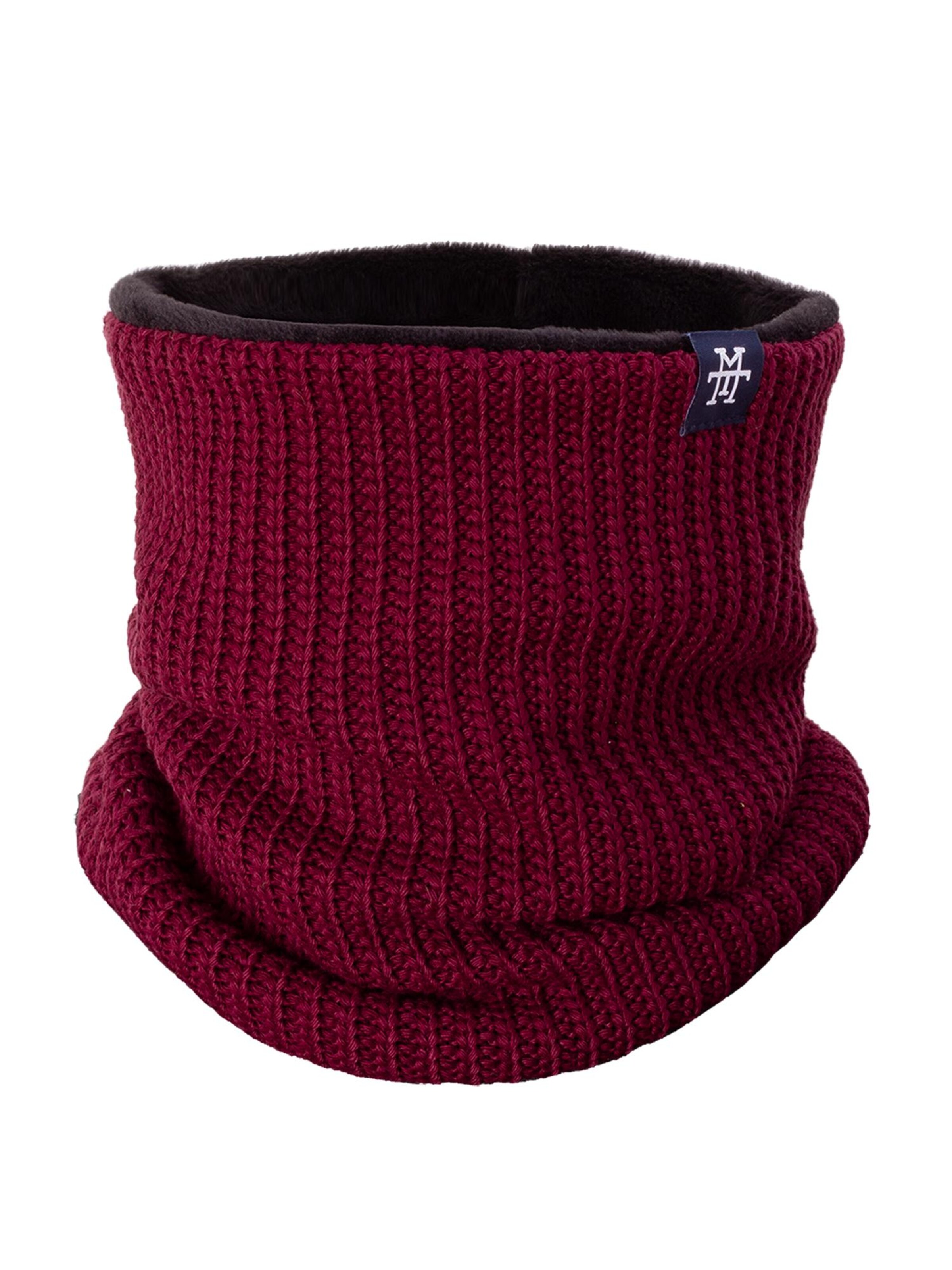 Manufaktur13 Tube Scarf 'Neckwarmer' in Red: front