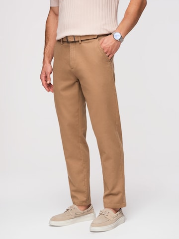 Ombre Regular Chino trousers in Brown