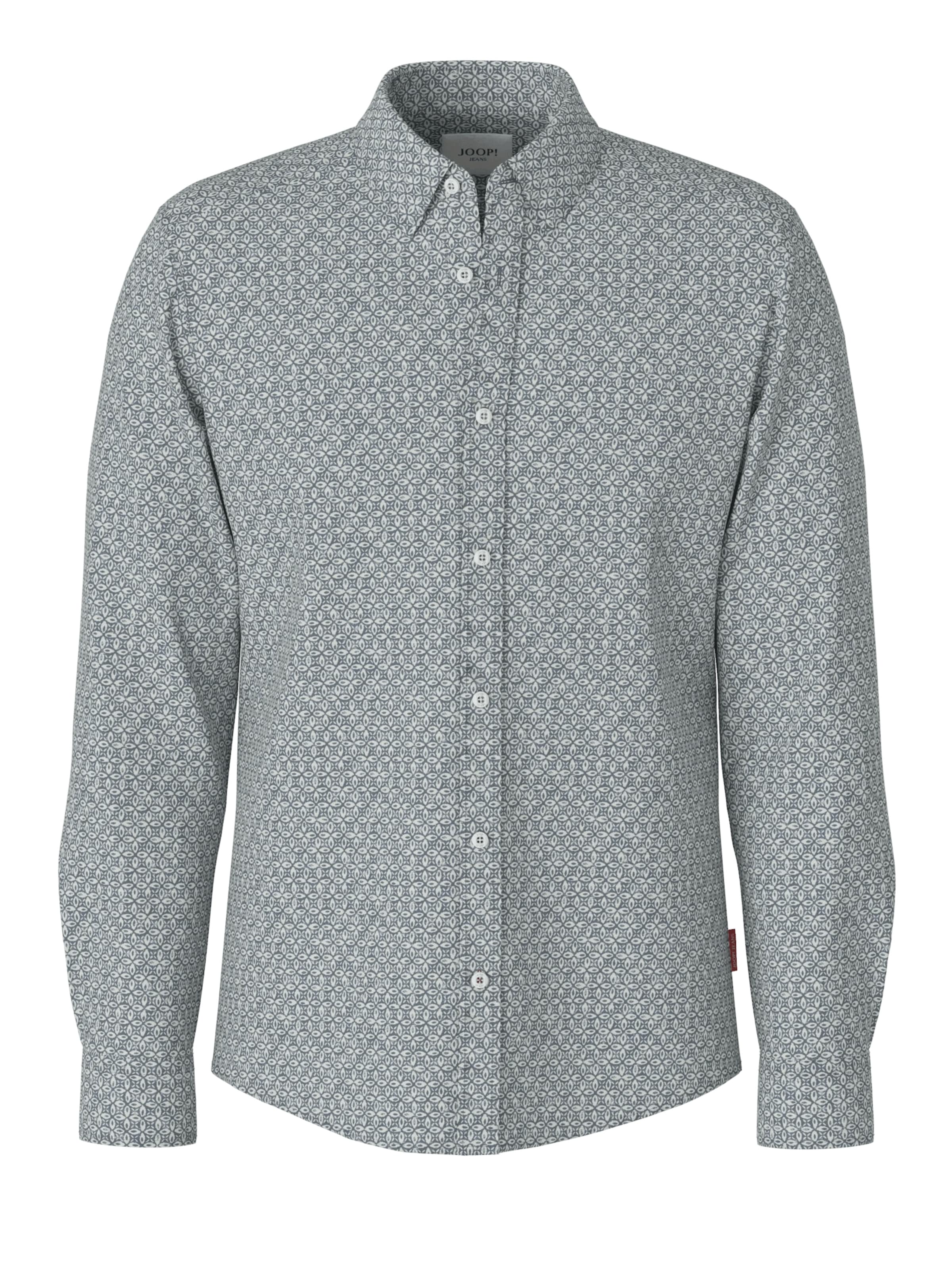 JOOP! Jeans Regular fit Button Up Shirt 'Hanson' in Blue: front