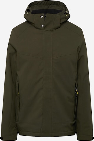 KILLTEC Outdoor jacket in Green: front