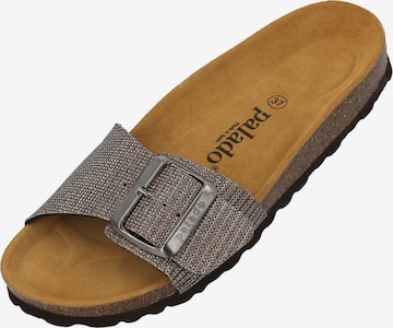 Palado Sandale 'Palado Malta EGS Glitter' in Braun: Vorderseite