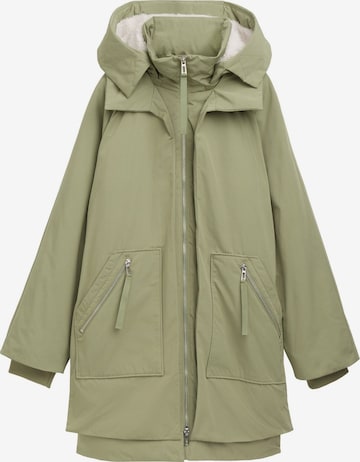 TOM TAILOR DENIM Parka in Grün: Vorderseite